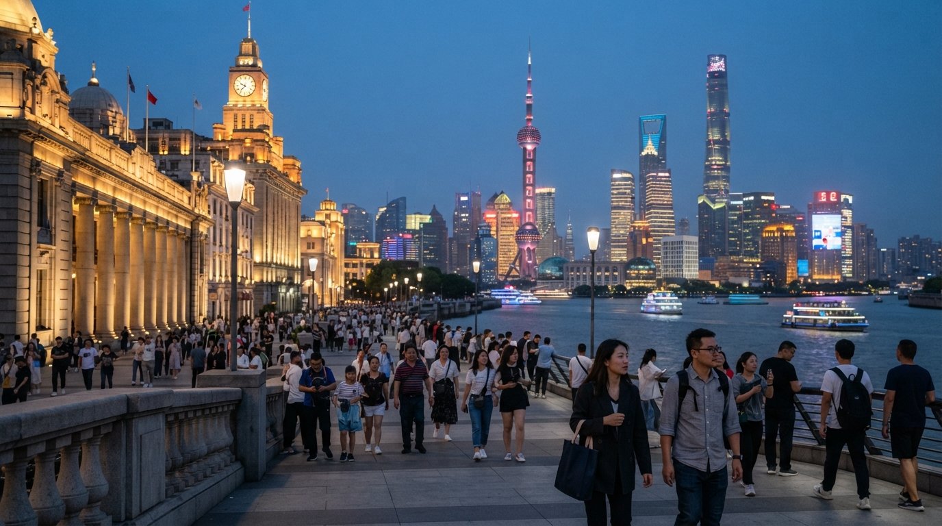 The Bund, Shanghai: where the city stages its skyline